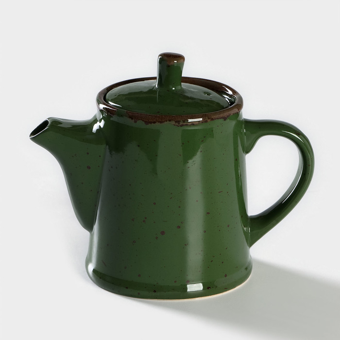 Чайник фарфоровый Punto verde, 500 мл, h=14,5 см