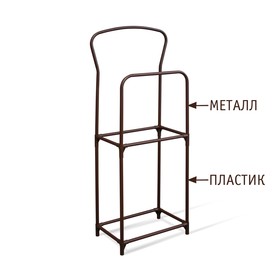 

Вешалка, 475x260x1165,коричневый муар/коричневый