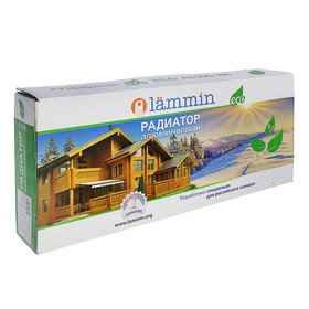 

Радиатор алюминиевый Lammin ECO, 200 х 100 мм, 8 секций