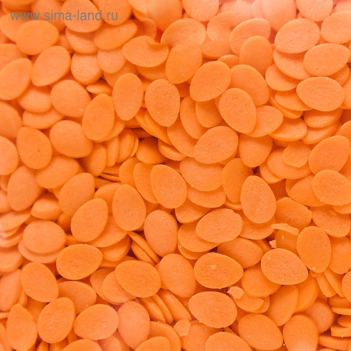 фото Кондитерская посыпка "яйца", оранжевая, 750 г топ декор