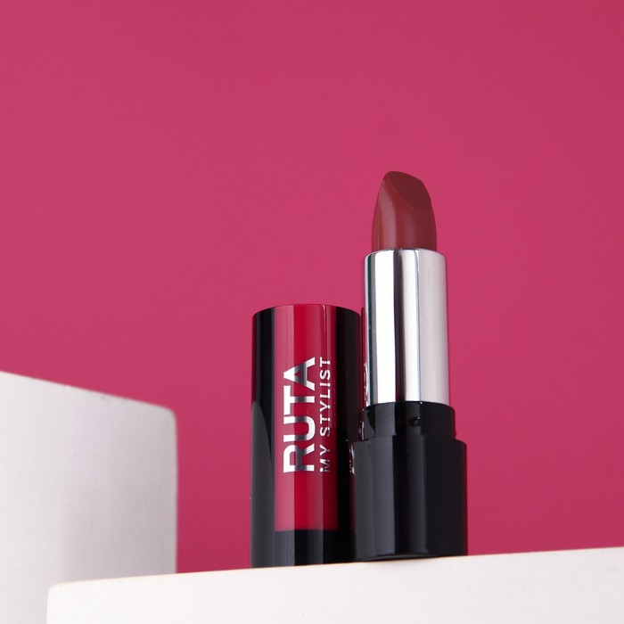 Губная помада Ruta Glamour Lipstick тон 07 магия шоколада 189₽