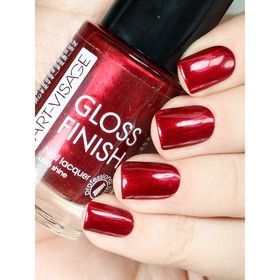 

Лак для ногтей Art-Visage Gloss Finish, тон 119, гранат