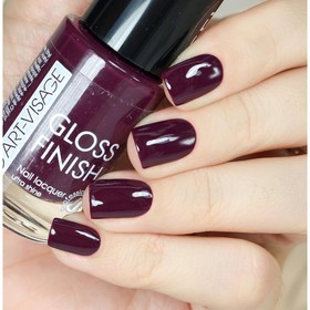 

Лак для ногтей Art-Visage Gloss Finish, тон 130, ежевика