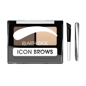 

Тени для бровей Art-Visage Icon Brows, с кисточкой и пинцетом, тон 422