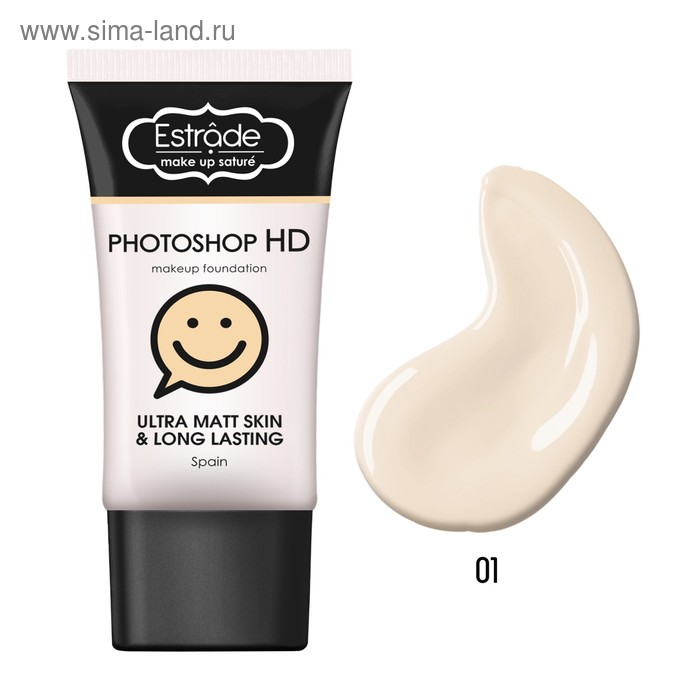 

Крем тональный Estrâde Photoshop HD, тон 01 oasis