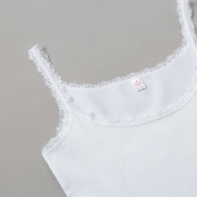 

Майка женская, цвет белый, размер 46 (L)