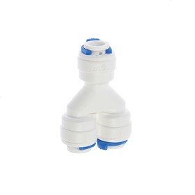

Переходник MIC-010, 1/4", разделительный, цанга/цанга/цанга, для трубки фильтров, пластик