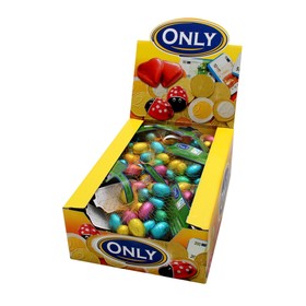 

Пасхальные яйца Only из молочного шоколада с ореховой начинкой, 100 г