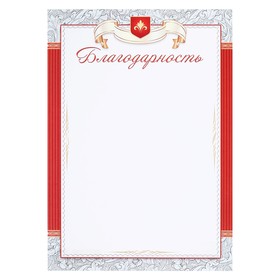 

Благодарность "Серебряные узоры"
