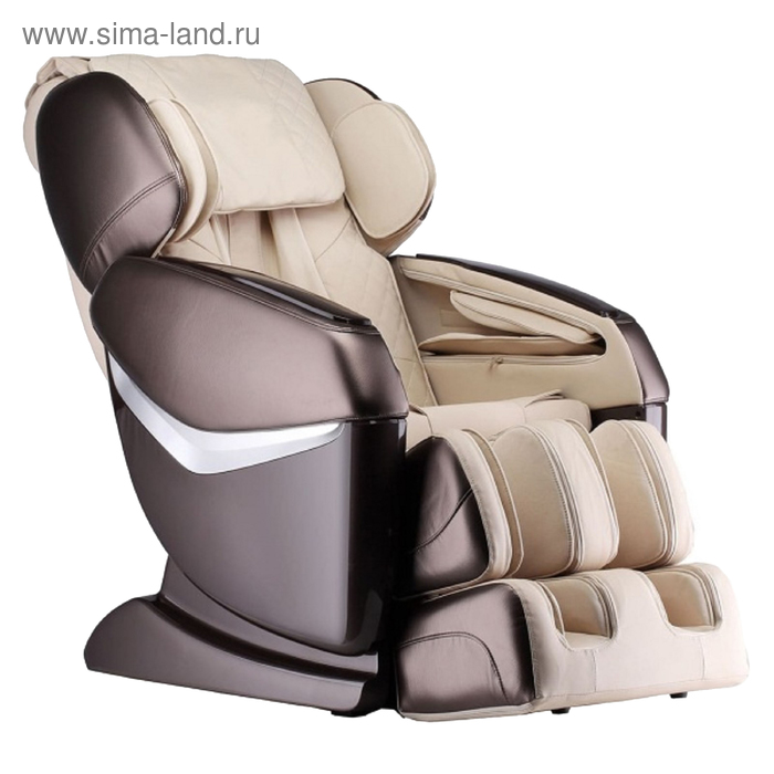Массажное кресло GESS-825 Desire, 11 программ, сканирование тела, таймер, бежево-коричневое