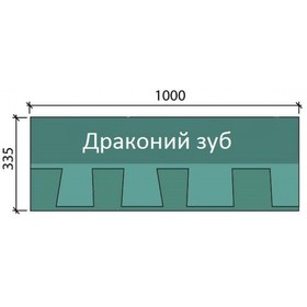 

Черепица Технониколь Ранчо красный 2 м2