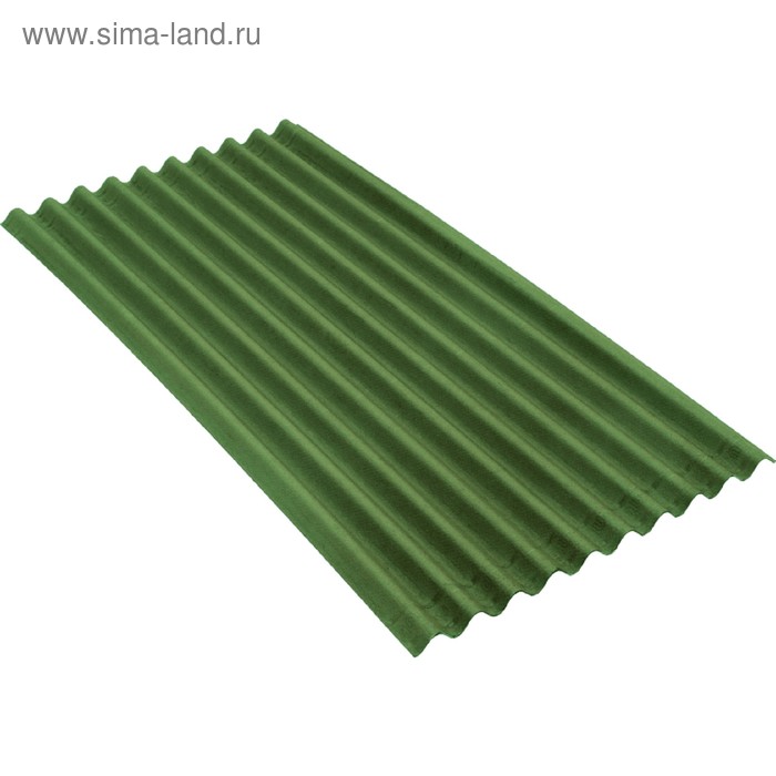 Лист Ондулин SMART 1,95*0,96м, зеленый лист ондулин 3x760х1950 мм зелёный