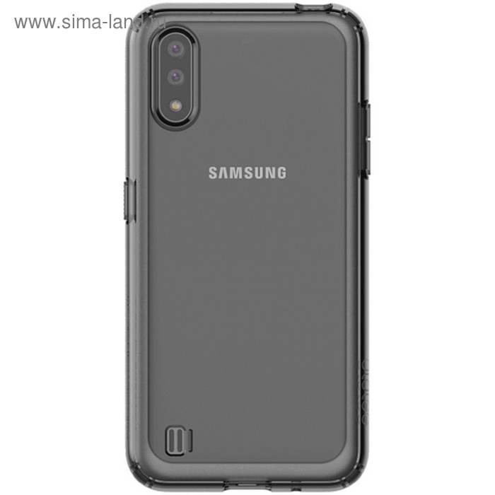 фото Чехол клип-кейс для samsung galaxy a01 araree a cover (gp-fpa015kdabr), черный