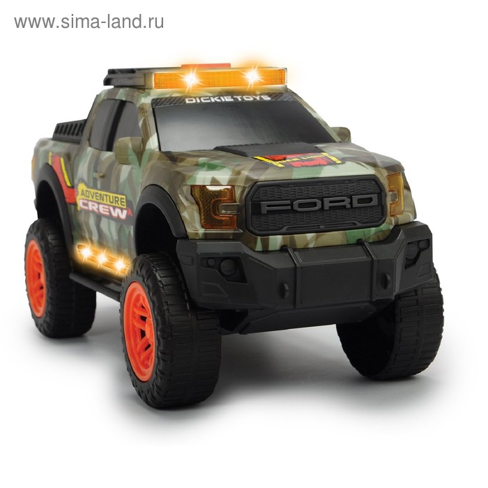 фото Машинка adventure ford f150 raptor, 33 см, световые и звуковые эффекты dickie