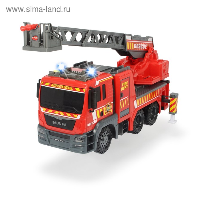 Пожарная машинка MAN, 54 см, световые и звуковые эффекты