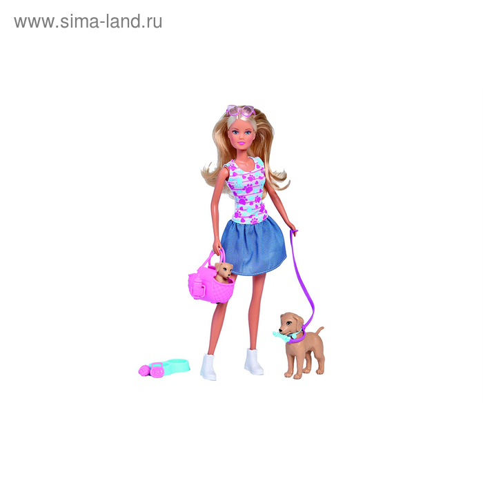 

Кукла «Штеффи», прогулка с питомцами, 29 см