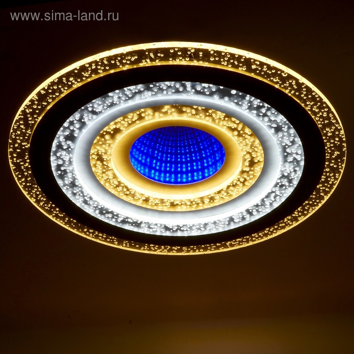 

Светильник с ПДУ 660607N LED 160Вт 3 режима 3000-6000К диммер белый 50х50х6,5 см