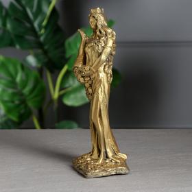 

Статуэтка "Фортуна", золотой цвет, 30 см