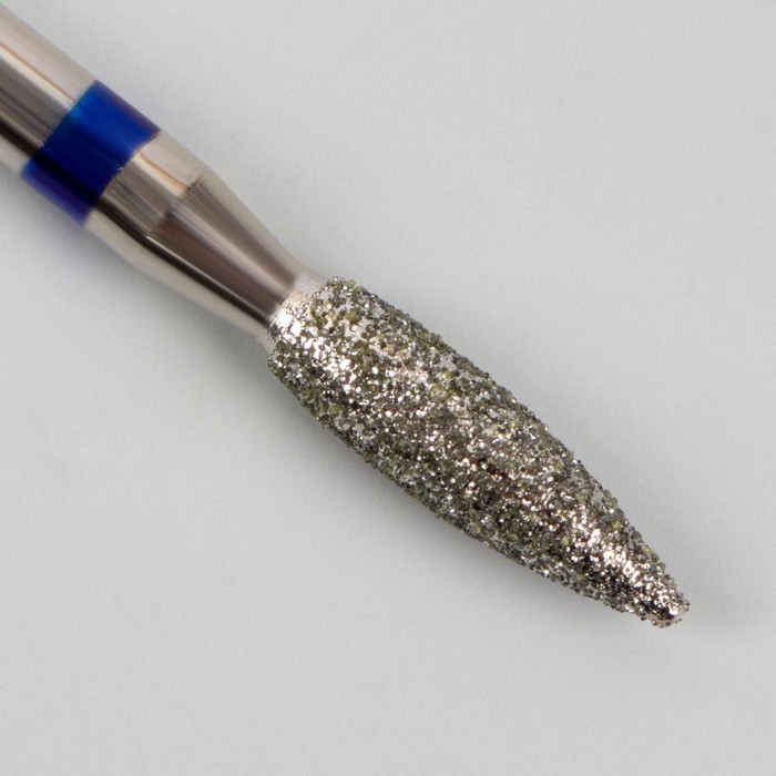 Фреза алмазная для маникюра «Пламя», средняя зернистость, 2,3 × 8 мм