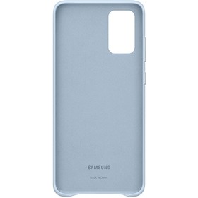 

Чехол клип-кейс для Samsung Galaxy S20+ Leather Cover (EF-VG985LLEGRU), голубой