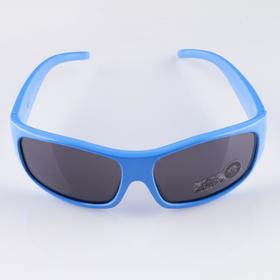 

Очки солнцезащитные. детские, uv 400, 11х11х4 см, линза 3.2х5 см, синие