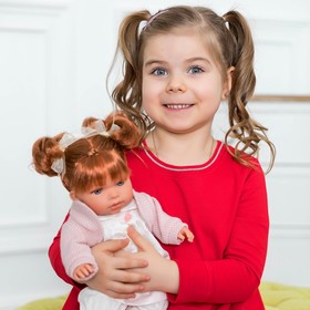 

Кукла «Тереза» в розовом, озвученная, 37 см