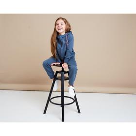 

Брюки для девочки KAFTAN "Kitten" р.30 (98-104), т. серый