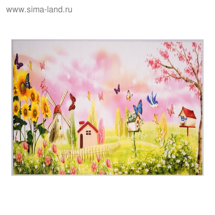 

Наклейка на кафельную плитку "Сказочная страна" 90х60 см