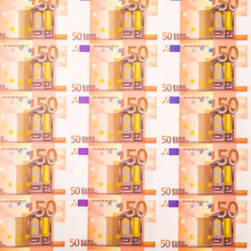 

Бумага упаковочная "50 Евро", 50 х 70 см
