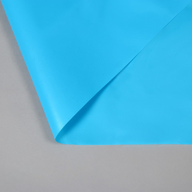 Плёнка полиэтиленовая, для пруда, толщина 350 мкм, 3 × 5 м, полурукав (1,5 м × 2), голубая Ош