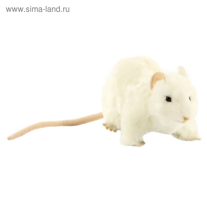 Крыса белая, 19 см