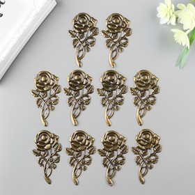 

Декоративный элемент "Роза" 7,5х4 см