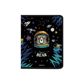 

Папка пластик А4+, ErichKrause, молния вокруг, Space Bear
