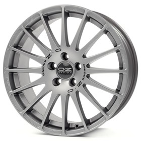 

Диск литой OZ Superturismo GT 8x18 5x108 ET40 d75 Grigio Corsa Black Lettering