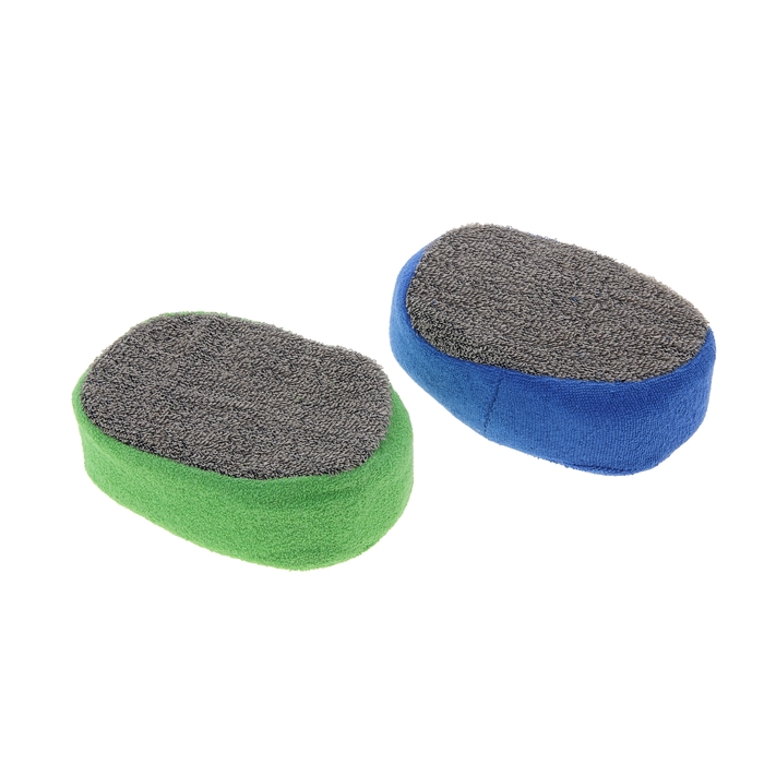 Мочалка объёмная, цвет МИКС