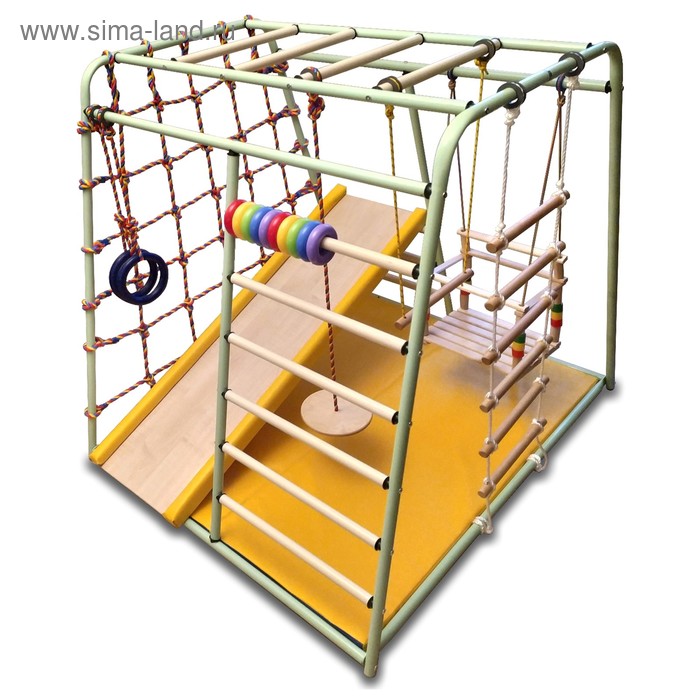 фото Детский спортивный комплекс вертикаль «весёлый малыш» maxi new color