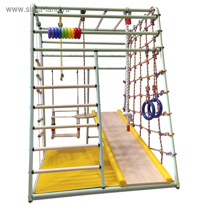 фото Детский спортивный комплекс вертикаль «весёлый малыш» next new color, 1310 × 1070 × 1470 мм, цвета микс