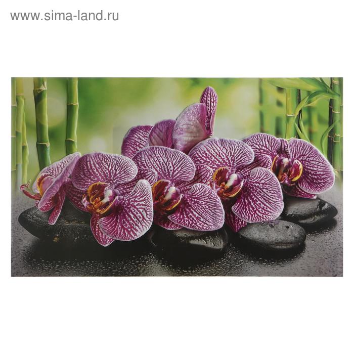 Кухонный фартук Орхидея ванда, 1000x600x0,5 фартук приталенный душистая орхидея размер