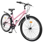 Велосипед 26" Progress Ingrid Low, цвет розовый/белый, размер 15" - Фото 3