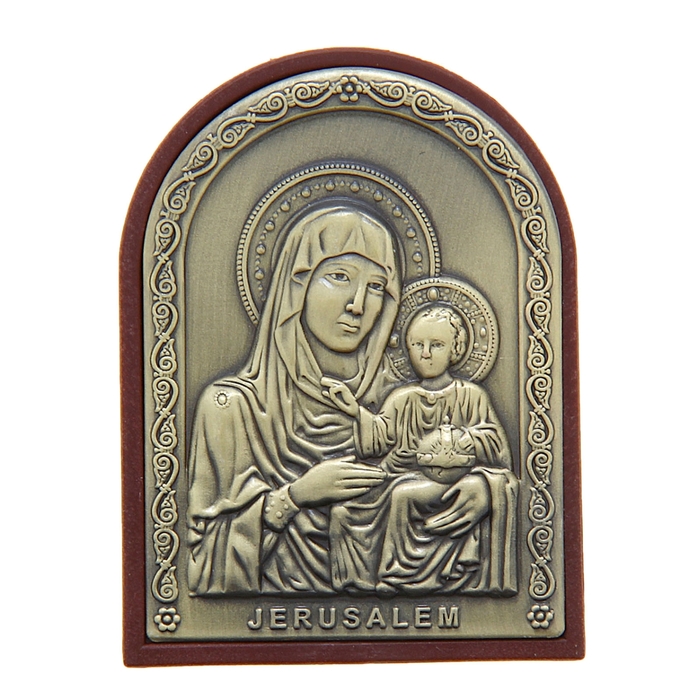 Икона на подставке оттиск "Божья Матерь"