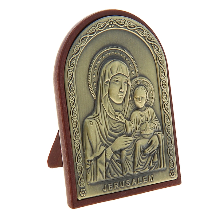 Икона на подставке оттиск "Божья Матерь"