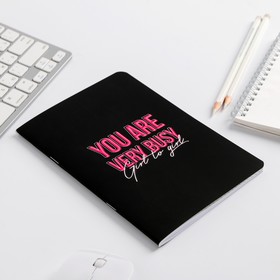 

Блокнот софт-тач Girl boss, А5, 48 листов