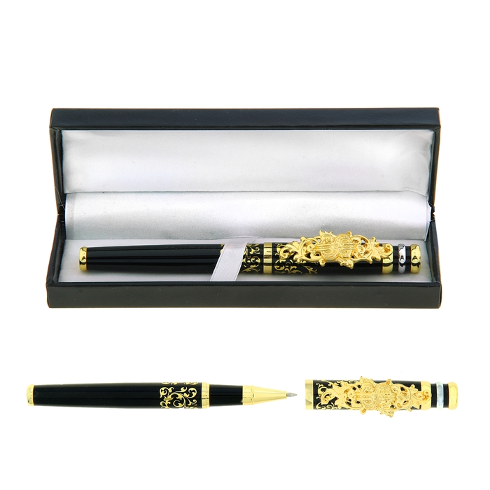 Ручка в подарочном футляре "Для записи прибыли"