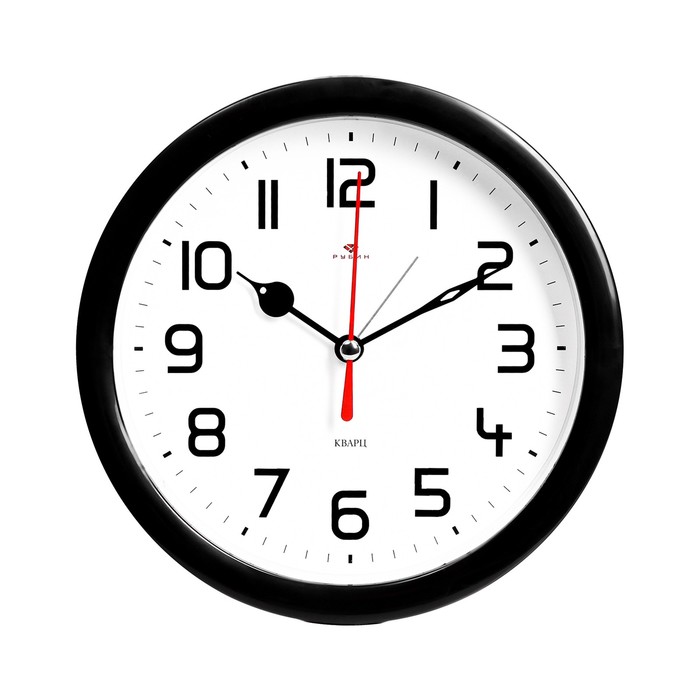 Часы - будильник настольные Классика, дискретный ход, циферблат d-15 см,15.5 х 4.5 см, АА часы будильник настольные цветочный узор дискретный ход d 15 см 15 7 х 15 7 см аа