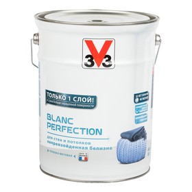 

Краска для стен и потолка Blanc Perfection глубокоматовая, База А, 2.5л