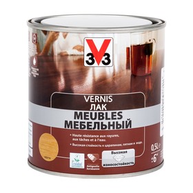 

Лак мебельный акриловый глянцевый Дуб Золотой 0,5л,