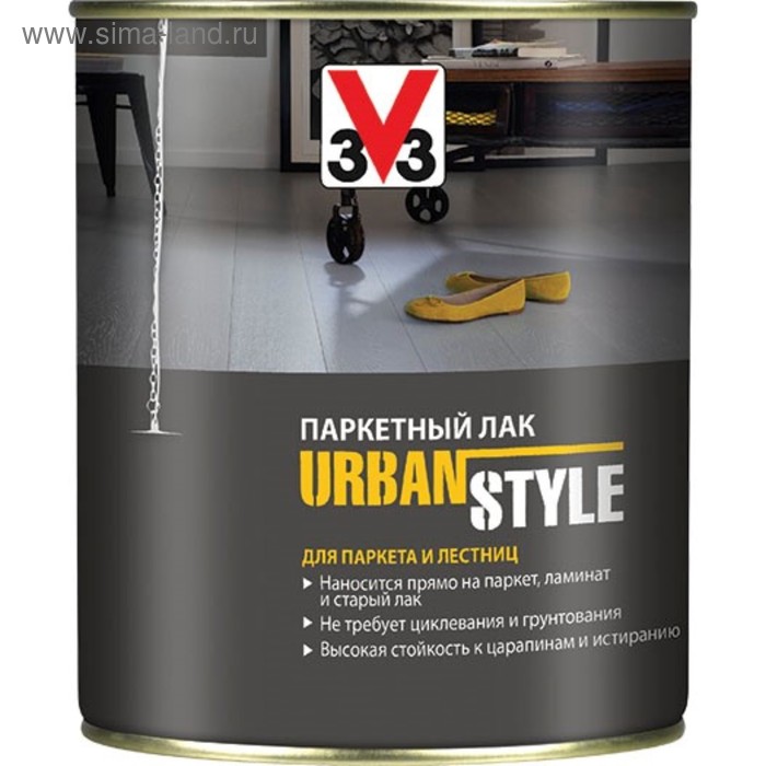 

Лак акриловый для пола URBAN STYLE полуматовый венге 0,75л