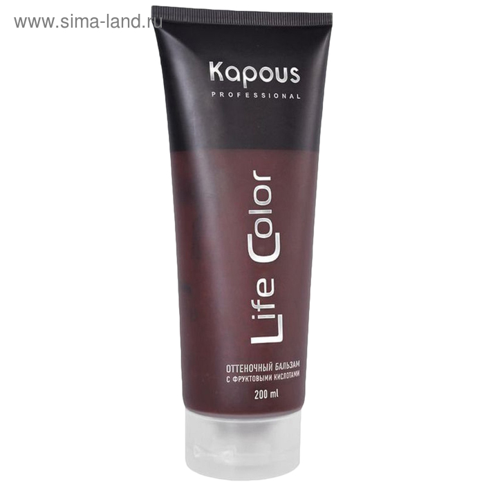 

Оттеночный бальзам для волос Kapous Life Color, тон медный, 200 мл