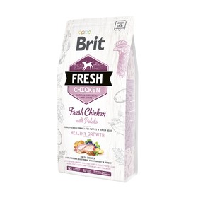 

Сухой корм Brit Fresh Chicken для щенков, курица и картофель, 2,5 кг