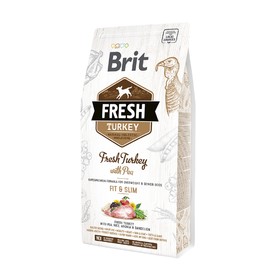 

Сухой корм Brit Fresh Turkey для собак, контроль веса, индейка и горох, 1,5 кг